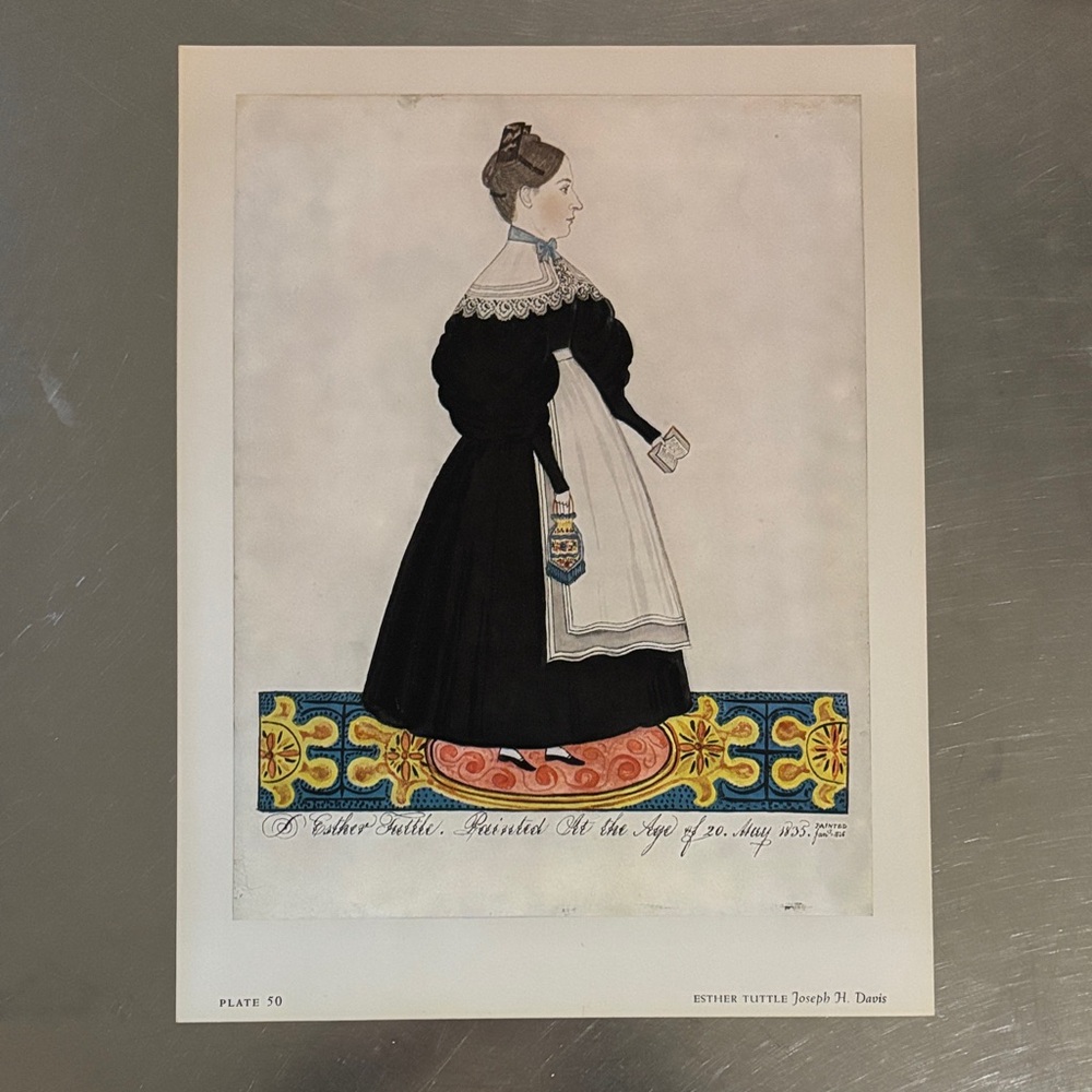 Esther Tuttle Portrait Print Joseph H. Davis
